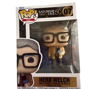 Funko Pop Saturday Night Live SNL Herb Welch 50th Anniversary 07 Vinyl Figure